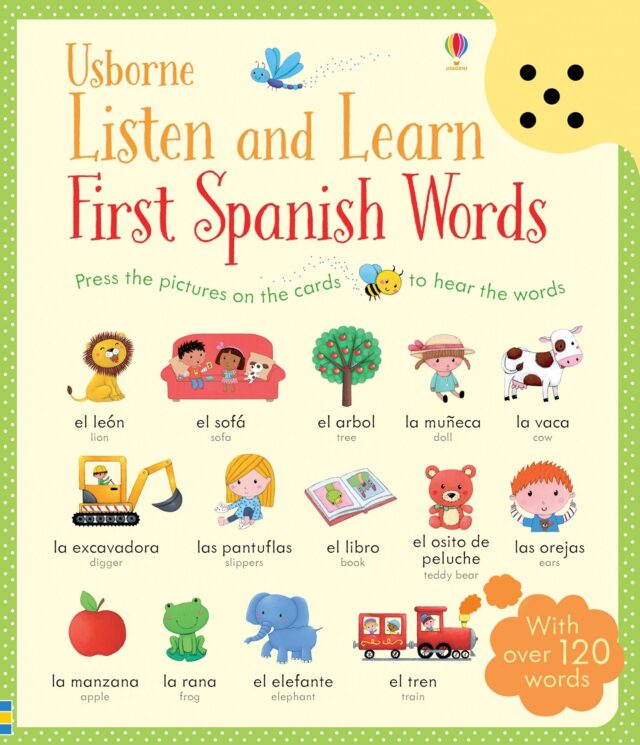 Listen and learn first Spanisch words
